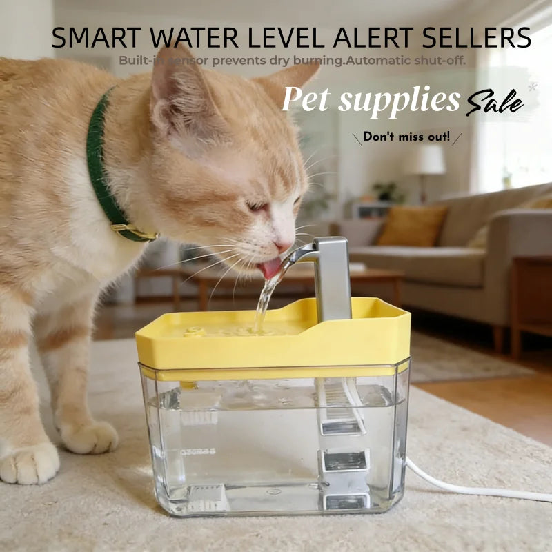Automatic Cat Water Fountain