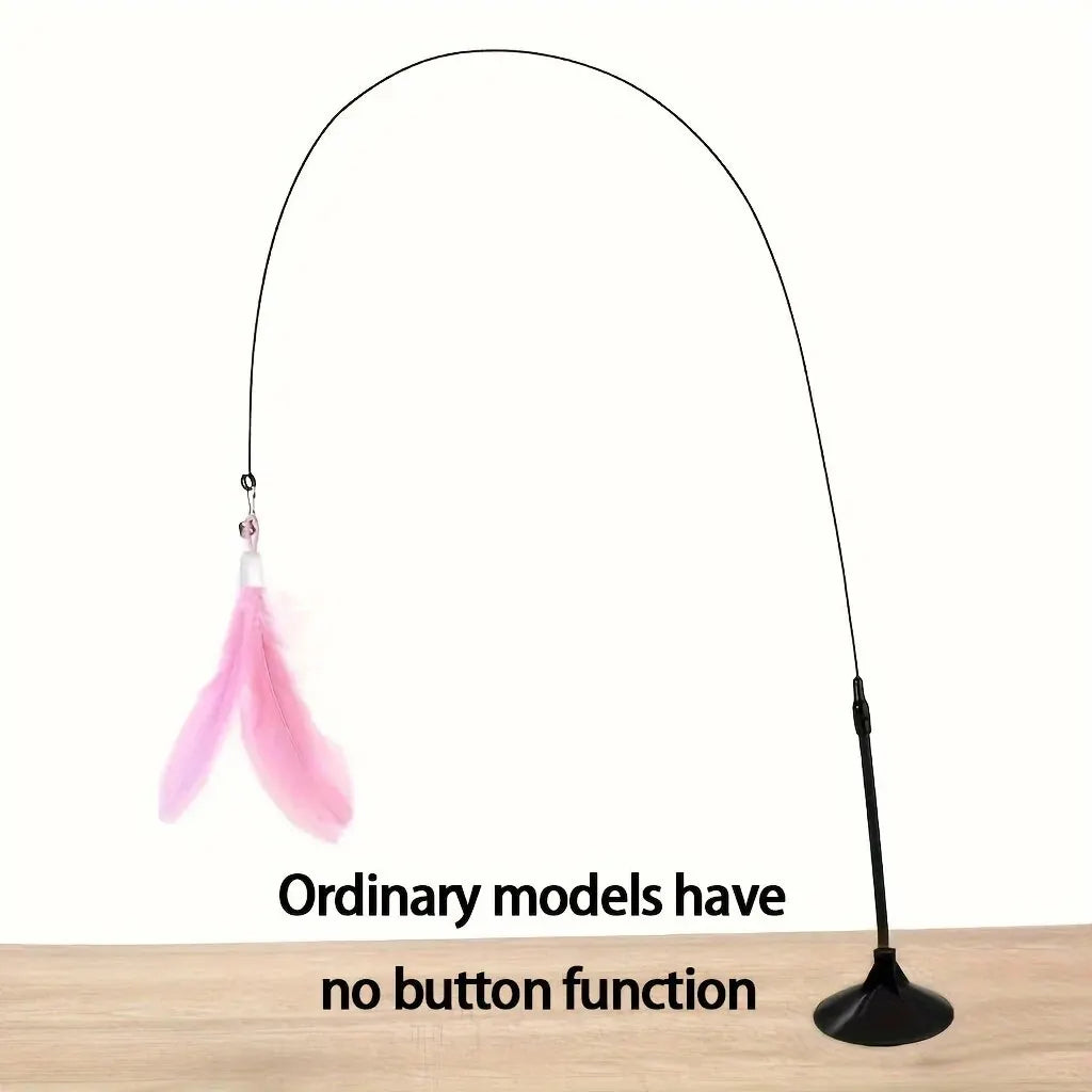 Interactive Cat Feather Toy