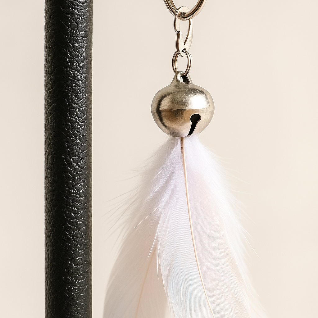 Interactive Cat Feather Toy